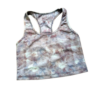 EVOLUTION & CREATION Tie Dye Crop Tank